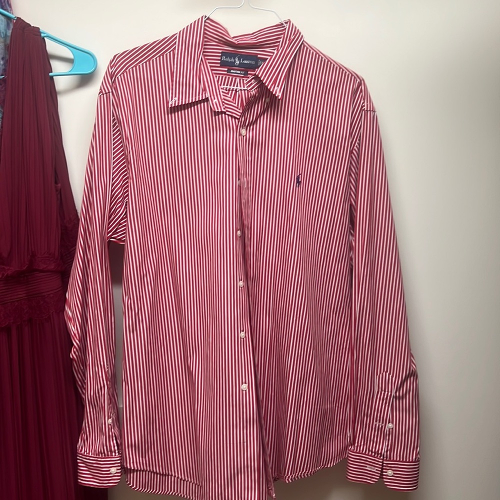 Ralph Lauren Men’s Dressy Button Down Shirt